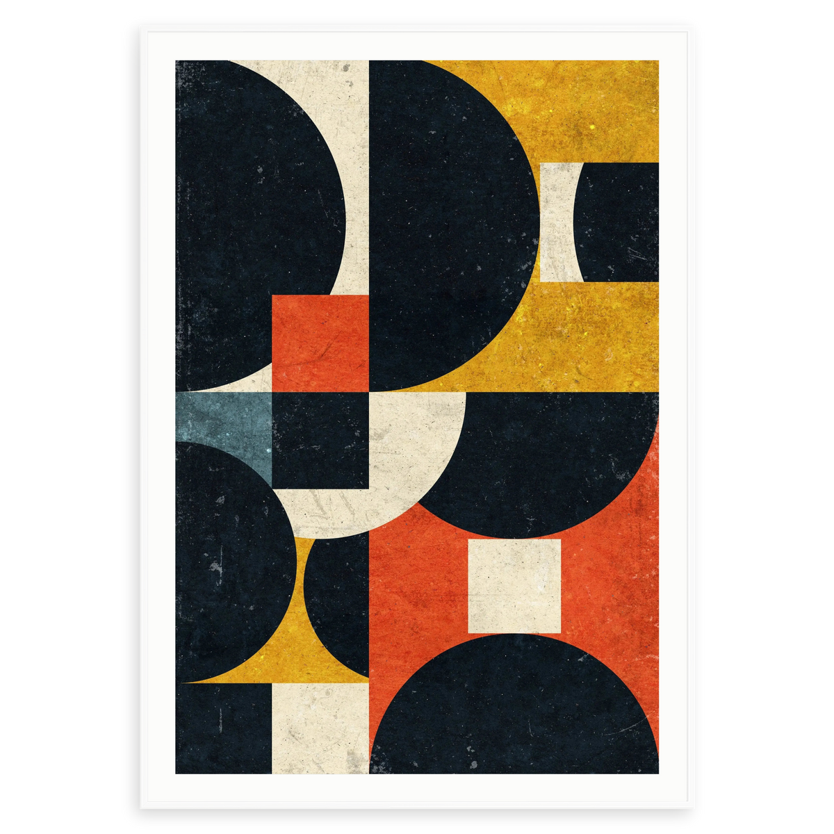 Isaac’s Fantasy by Alejandro Franseschini — illustrative matte-white framed paper print with white mat; proportions vary by size.