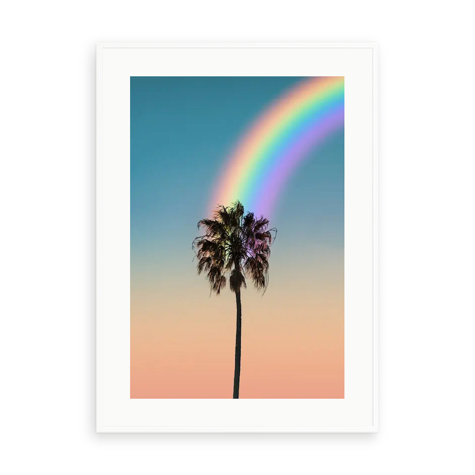 A Mid-summer's Dream by Francesco Alessandrini — illustrative matte-white framed preview with a white mat. Proportions vary by size.