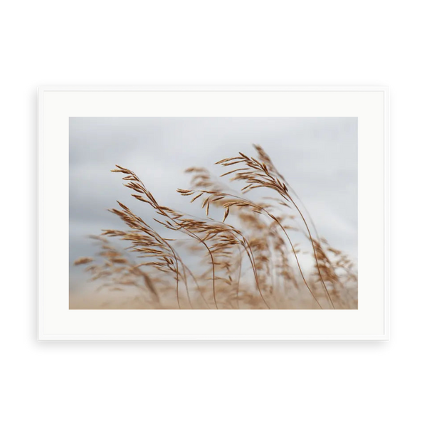 And Then I Met You by Karen Thom — illustrative matte-white framed preview with a white mat. Proportions vary by size.