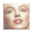 Bombshell by Francesco Alessandrini — illustrative narrow matte-white framed metal print, no added mat.