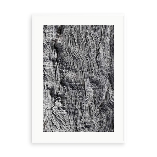 Berkano 2 by D. Cole — illustrative matte-white framed preview with a white mat. Proportions vary by size.