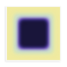Purple Galaxy by Alejandro Franseschini — illustrative narrow matte-white framed metal print, no added mat.