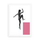 Fit in the Cities 5 by Alejandro Franseschini — illustrative matte-white framed preview with the offered white inner border. Proportions vary by size.