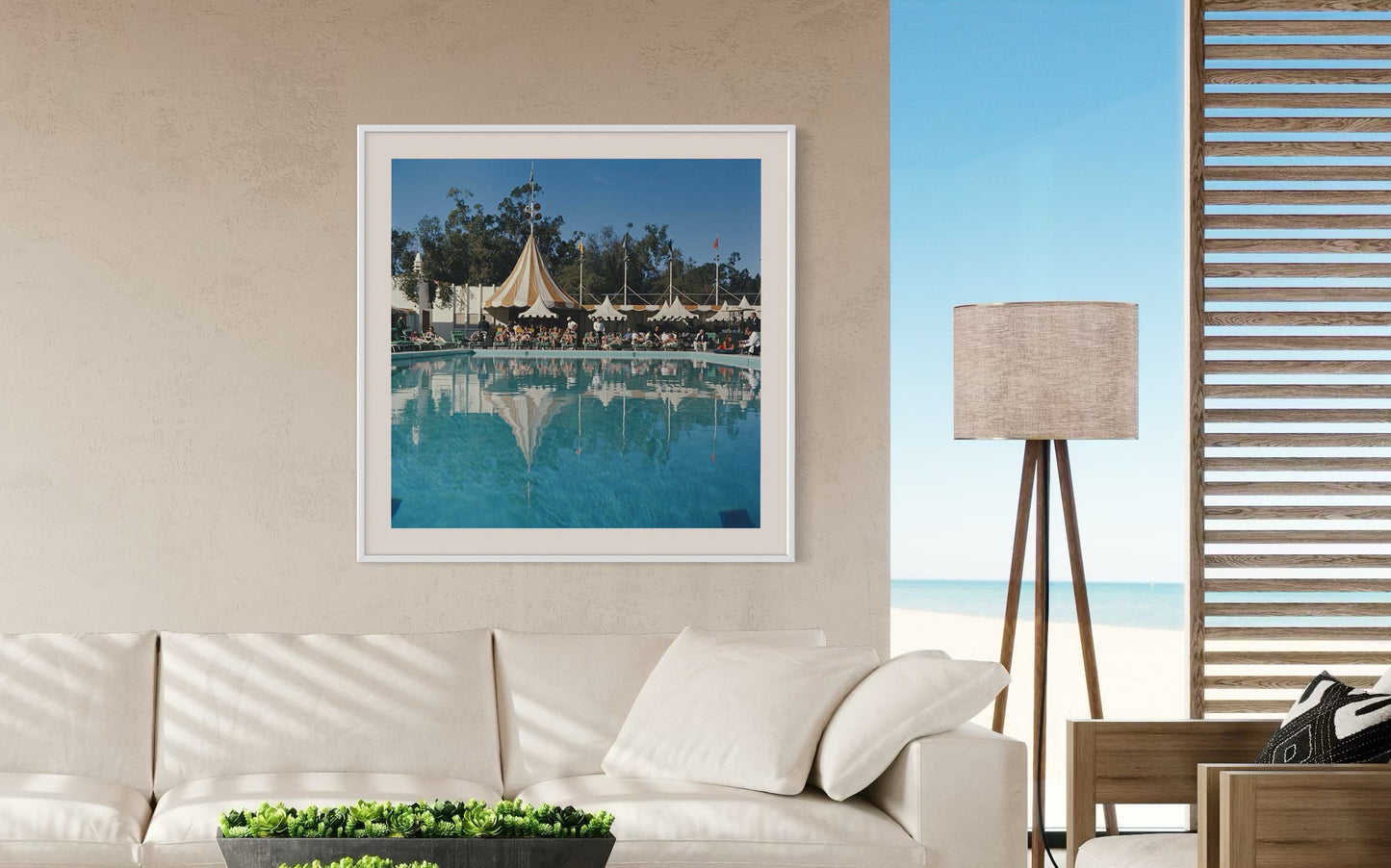 Beverly Hills Hotel Pool by Slim Aarons